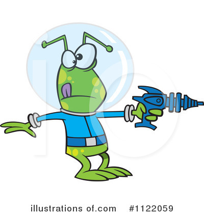 Ray Gun Clipart #1122059 by toonaday