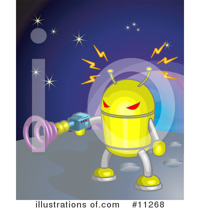 Royalty-Free (RF) Alien Clipart Illustration by AtStockIllustration - Stock Sample #11268