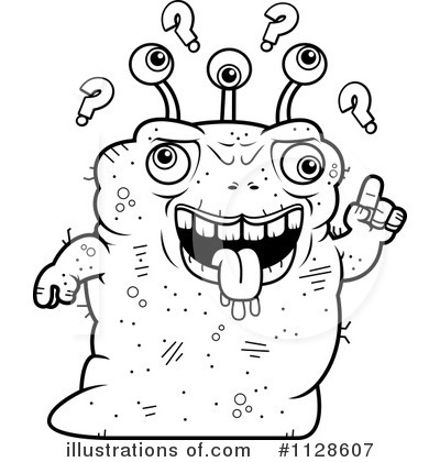 Royalty-Free (RF) Alien Clipart Illustration by Cory Thoman - Stock Sample #1128607