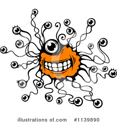 Bacteria Clipart #1139890 by Vector Tradition SM