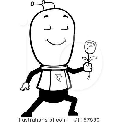Royalty-Free (RF) Alien Clipart Illustration by Cory Thoman - Stock Sample #1157560