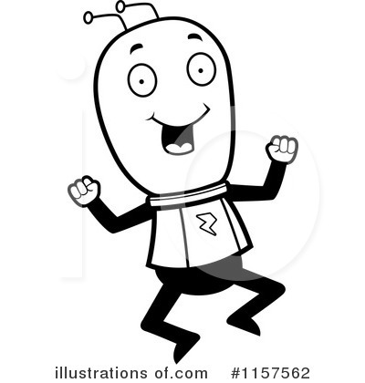 Royalty-Free (RF) Alien Clipart Illustration by Cory Thoman - Stock Sample #1157562