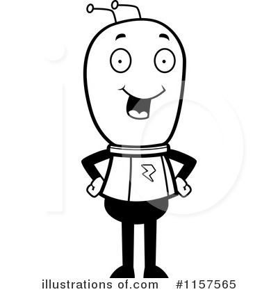 Royalty-Free (RF) Alien Clipart Illustration by Cory Thoman - Stock Sample #1157565