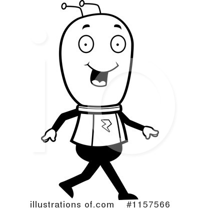 Royalty-Free (RF) Alien Clipart Illustration by Cory Thoman - Stock Sample #1157566
