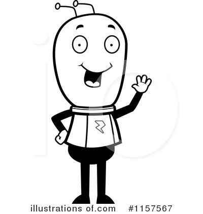 Royalty-Free (RF) Alien Clipart Illustration by Cory Thoman - Stock Sample #1157567