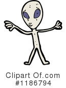Alien Clipart #1186794 by lineartestpilot