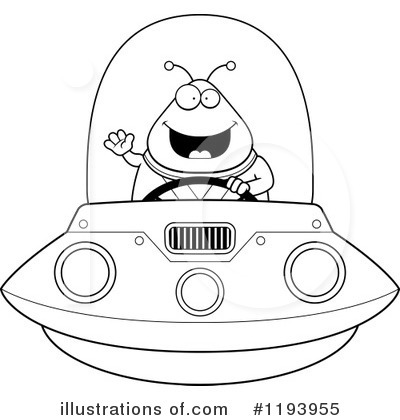 Royalty-Free (RF) Alien Clipart Illustration by Cory Thoman - Stock Sample #1193955