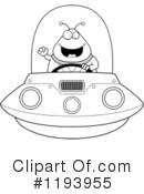 Alien Clipart #1193955 by Cory Thoman