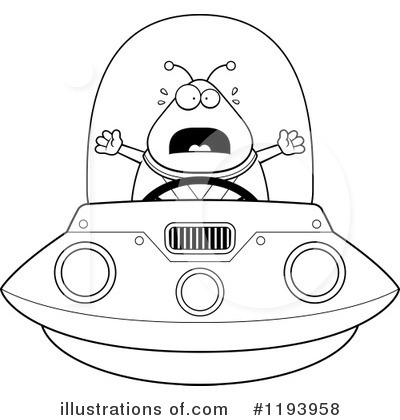 Royalty-Free (RF) Alien Clipart Illustration by Cory Thoman - Stock Sample #1193958