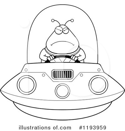 Royalty-Free (RF) Alien Clipart Illustration by Cory Thoman - Stock Sample #1193959