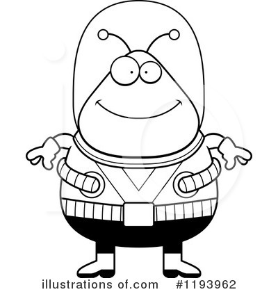 Royalty-Free (RF) Alien Clipart Illustration by Cory Thoman - Stock Sample #1193962