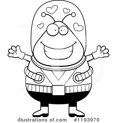 Royalty-Free (RF) Alien Clipart Illustration by Cory Thoman - Stock Sample #1193970