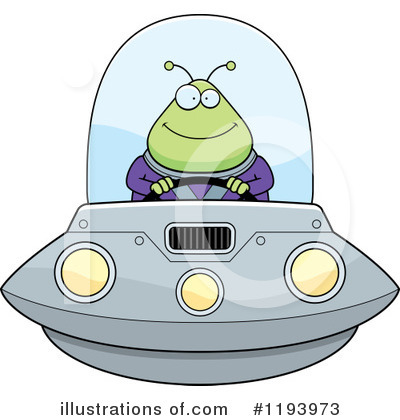 Royalty-Free (RF) Alien Clipart Illustration by Cory Thoman - Stock Sample #1193973