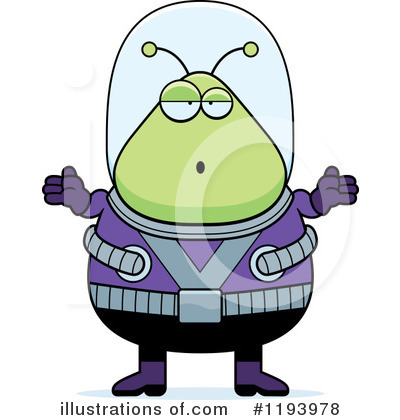 Royalty-Free (RF) Alien Clipart Illustration by Cory Thoman - Stock Sample #1193978