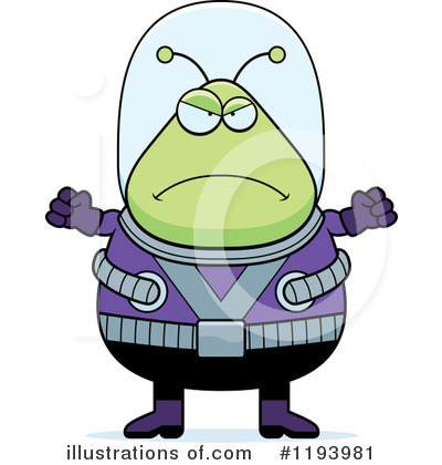 Royalty-Free (RF) Alien Clipart Illustration by Cory Thoman - Stock Sample #1193981