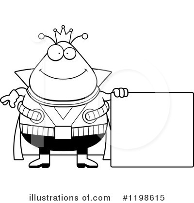 Royalty-Free (RF) Alien Clipart Illustration by Cory Thoman - Stock Sample #1198615