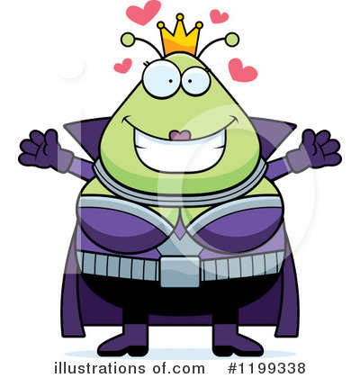 Royalty-Free (RF) Alien Clipart Illustration by Cory Thoman - Stock Sample #1199338