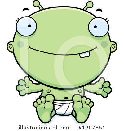 Baby Clipart #1207851 by Cory Thoman