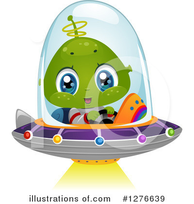 Royalty-Free (RF) Alien Clipart Illustration by BNP Design Studio - Stock Sample #1276639