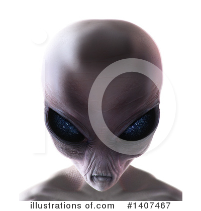 Royalty-Free (RF) Alien Clipart Illustration by Leo Blanchette - Stock Sample #1407467