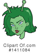 Alien Clipart #1411084 by lineartestpilot