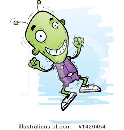 Royalty-Free (RF) Alien Clipart Illustration by Cory Thoman - Stock Sample #1420454