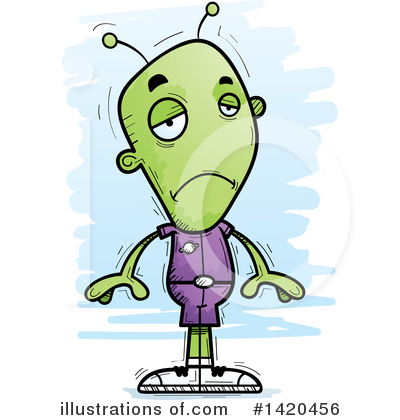 Royalty-Free (RF) Alien Clipart Illustration by Cory Thoman - Stock Sample #1420456