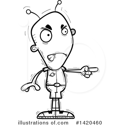 Royalty-Free (RF) Alien Clipart Illustration by Cory Thoman - Stock Sample #1420460