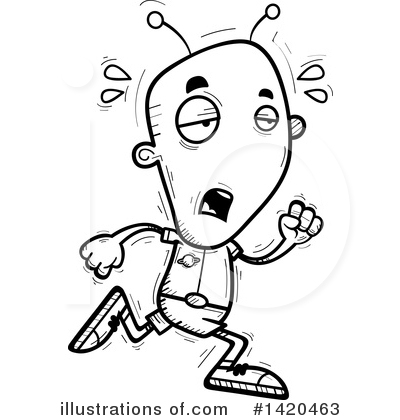Royalty-Free (RF) Alien Clipart Illustration by Cory Thoman - Stock Sample #1420463