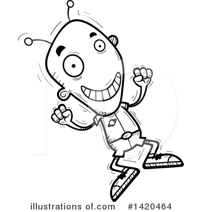 Royalty-Free (RF) Alien Clipart Illustration by Cory Thoman - Stock Sample #1420464