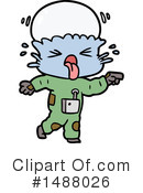 Alien Clipart #1488026 by lineartestpilot