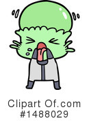 Alien Clipart #1488029 by lineartestpilot