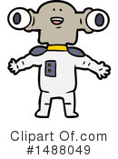 Alien Clipart #1488049 by lineartestpilot