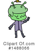 Alien Clipart #1488066 by lineartestpilot