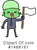 Alien Clipart #1488191 by lineartestpilot