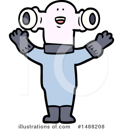Spaceman Clipart #1488208 by lineartestpilot