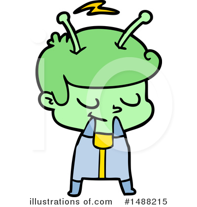 Royalty-Free (RF) Alien Clipart Illustration by lineartestpilot - Stock Sample #1488215