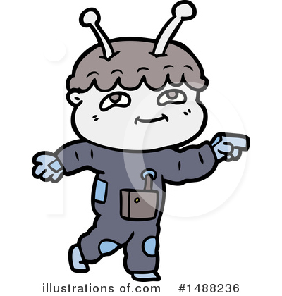 Spaceman Clipart #1488236 by lineartestpilot