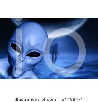 Royalty-Free (RF) Alien Clipart Illustration by KJ Pargeter - Stock Sample #1498471