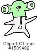 Alien Clipart #1509402 by lineartestpilot