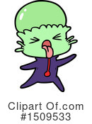 Alien Clipart #1509533 by lineartestpilot