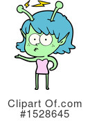 Alien Clipart #1528645 by lineartestpilot