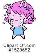 Alien Clipart #1528652 by lineartestpilot