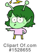 Alien Clipart #1528655 by lineartestpilot