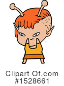 Alien Clipart #1528661 by lineartestpilot