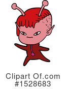 Alien Clipart #1528683 by lineartestpilot