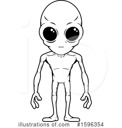 Royalty-Free (RF) Alien Clipart Illustration by Cory Thoman - Stock Sample #1596354