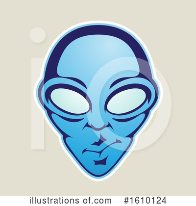 Royalty-Free (RF) Alien Clipart Illustration by cidepix - Stock Sample #1610124