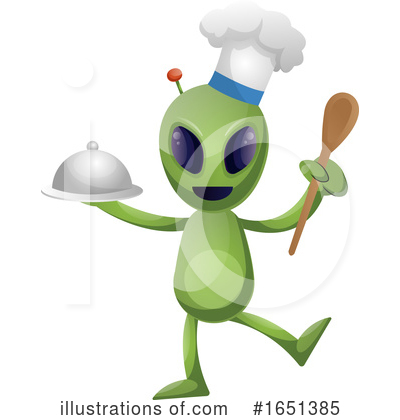 Royalty-Free (RF) Alien Clipart Illustration by Morphart Creations - Stock Sample #1651385