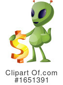 Alien Clipart #1651391 by Morphart Creations